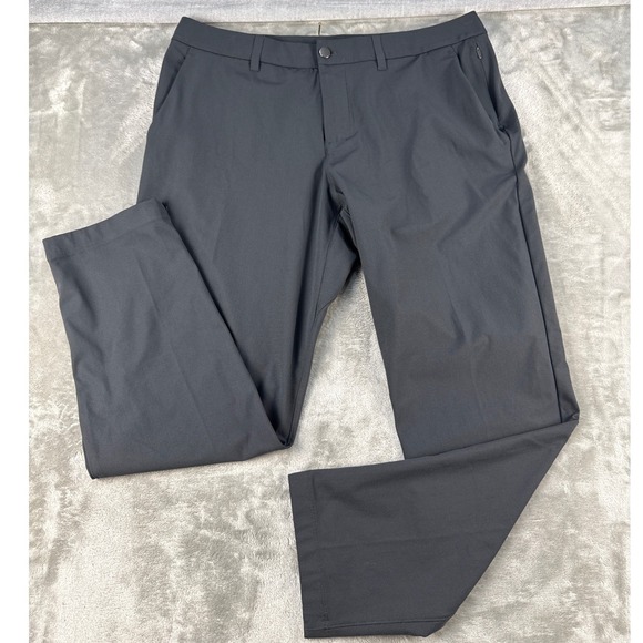 Lululemon Other - Lululemon Pants Mens 36 Commission Slim-Fit Pant Warpstreme Obsidian EUC